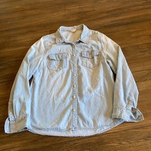 Mossimo Women’s Denim Shirt Size Large